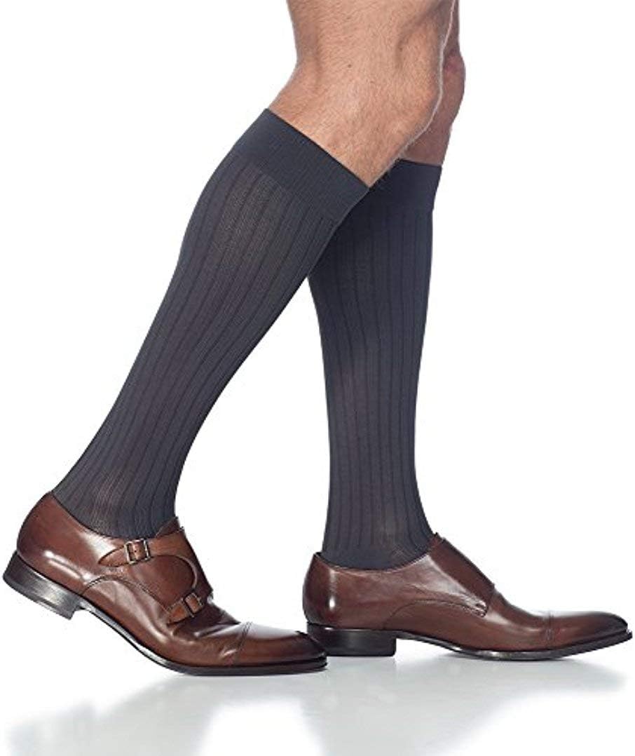 Sigvaris Men's Business Casual 189 Calf High Compression Socks 15-20mmHg