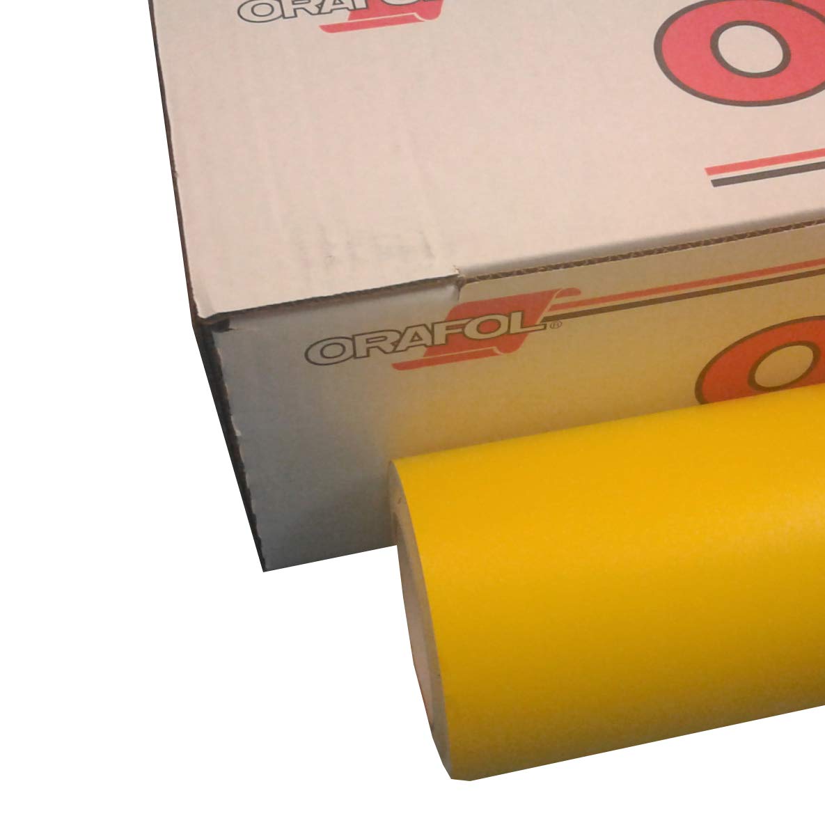 Yellow 24" x 10 Ft Roll of Oracal 631 Vinyl for Craft Cutters and Vinyl Sign Cutters