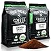 The Bean Coffee Company Vanilla Bean (Vanilla Nut Medium Blend), Organic Ground, 16-Ounce Bags (Pack of 2)