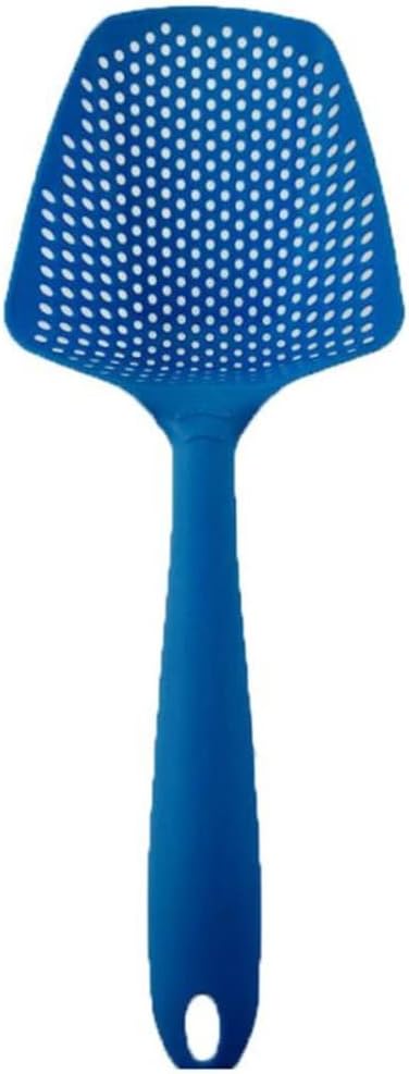 1pc Kitchen Soup Spoon Ladle Skimmer Strainer Fry Food Mesh Portable Filter Home Tool