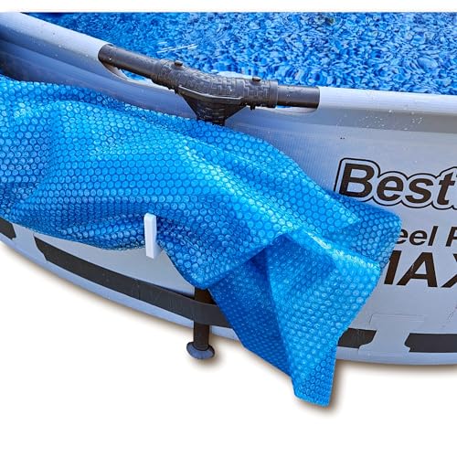 Pool Cover Holders for Intex, Bestway, & Other Above Ground Pools with Tube Frame