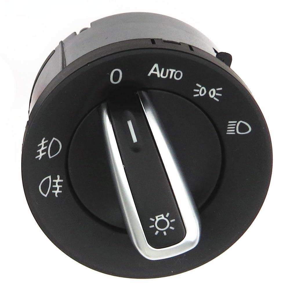 5ND941431B Headlamp Knob Control Switch for Golf MK5 MK6 Jetta MK5 Passat B6 B7 CC Caddy 1K0 941 431 N