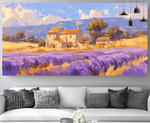 Diamond Painting XXL Broderie Diamant Kit Complet 5D Cristal Strass Point de Croix 30x90