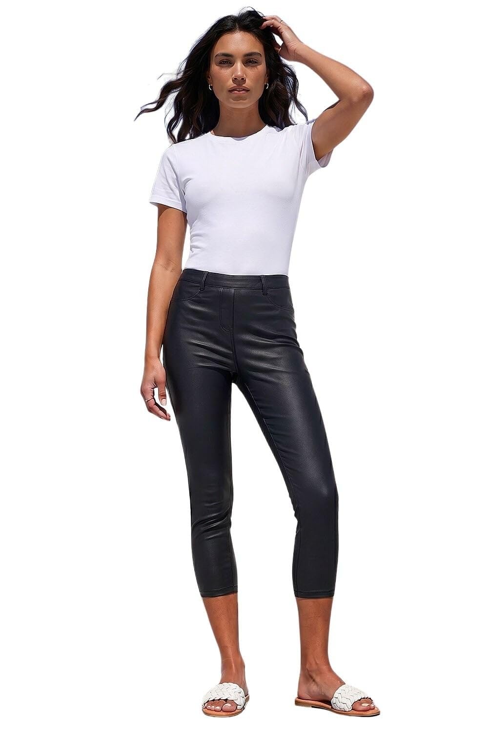 Roman - Women's Jeggings - Black - Size 18
