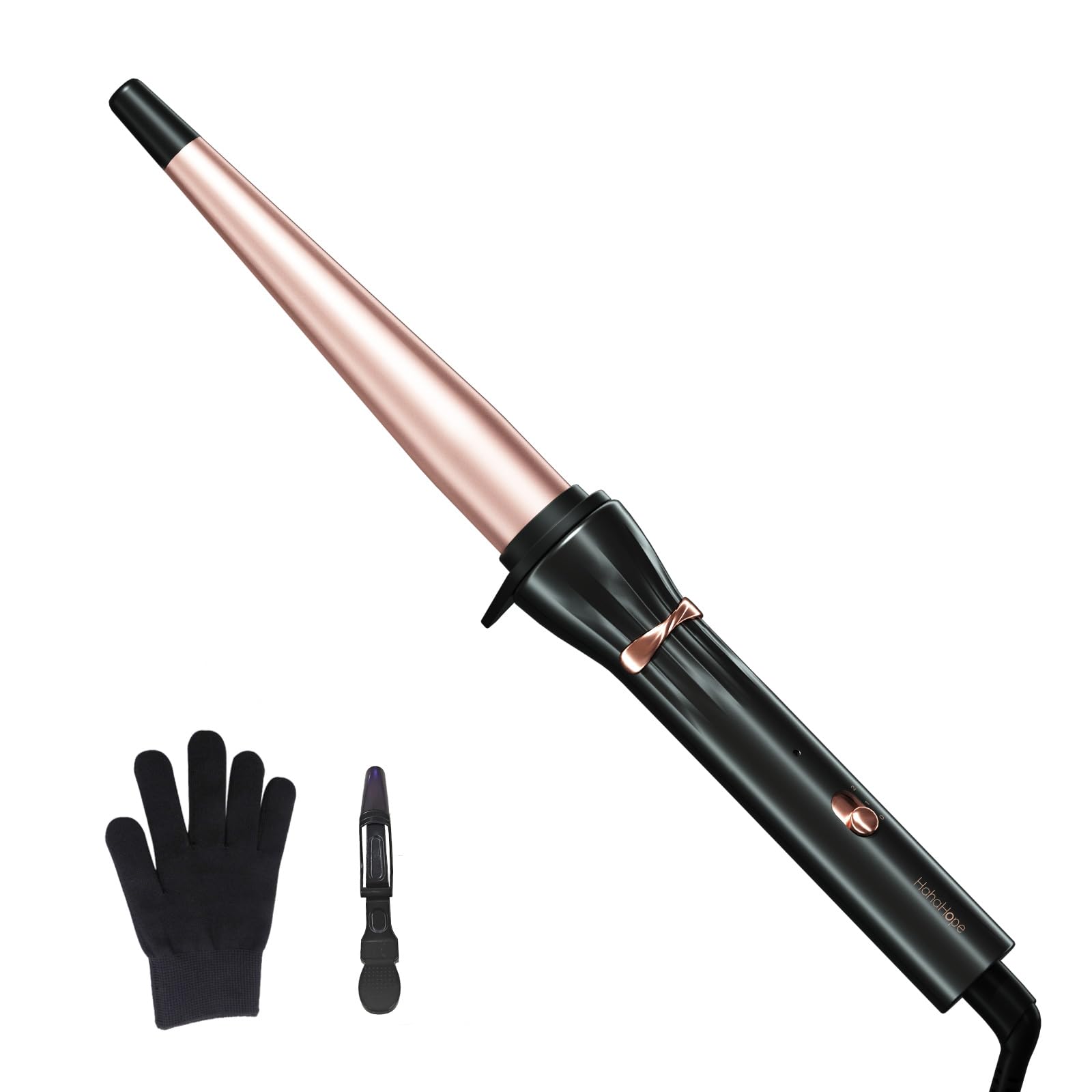 1/2 inch - 1 Inch Tapered Curling Wand