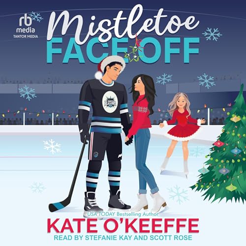 Mistletoe Face Off Audiolibro Por Kate O'Keeffe arte de portada