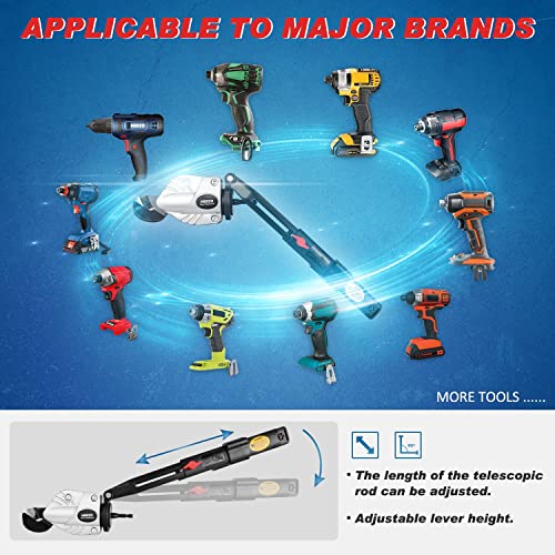 Herzo Metal Cutting Turbo Shear Attachment,For Impact Driver,Cordless Drill,Drill #TOP6