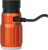 Vista 10 de Klein Tools 56412 Rechargeable LED Flashlight with Flood Light, 500 lumens, USB-C Rechargeable, Pocket Clip, Magnet, for Professional Work