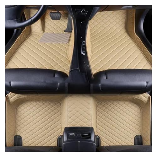 Tapis de sol voiture en cuir 3D élégant pour Benz Classe B W245 2008-2011
