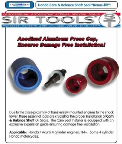 Cam Shaft Seal Installer Tool Kit Compatible with Honda