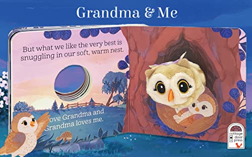 Cottage Door Press Puffinton, Brick Grandma & Me Children'S Finger Puppet Board Book thumb #1