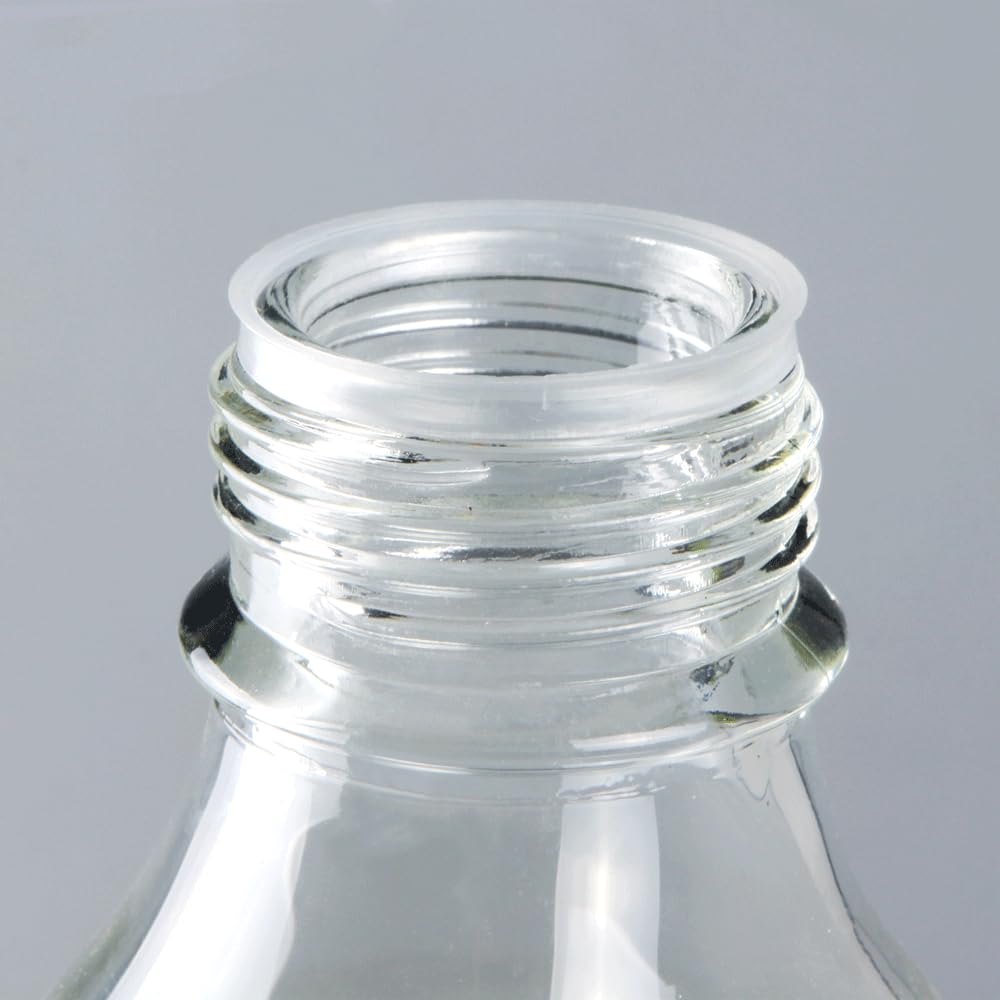 Laborflasche, Laborgraduierter GG-17-Glaskolben mit orangefarbenem Schraubverschluss, 250–2000 ml(250ml Small Port)