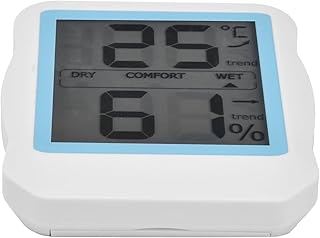 Thermometer Hygrometer Household Magnetic Indoor Digital Display Temperature and Humidity Gauge Electronic Meter Comfort Display Mini Temperature and Humidity Meter Indoor