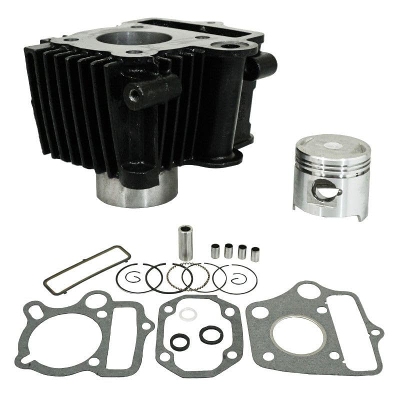 cyclingcolors cilindro motore pistone fasce elastiche moto ciclomotore motore 50cc compatibile con honda dax