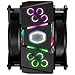Cooler Master MasterAir MA410M CPU Cooling System - ARGB Hologram Effect, 4 CDC 2.0 Heat Pipes with Thermal Detection, Air Glide Armour and Push-Pull Fans - 5 Year Warranty