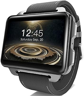 LEMFO LEM4 PRO - pantalla grande de 2.2 pulgadas Android 3G Reloj  inteligente teléfono (smart watch), 1200mAh batería grande, cámara de  1.3MP, MT6580 1.3Ghz 16GB ROM, : Amazon.es: Electrónica