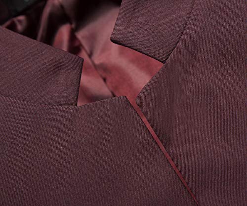 Wemaliyzd Men's Retro 2 Piece Chinese Tunic Suit Stand Collar Traditional Uniform4