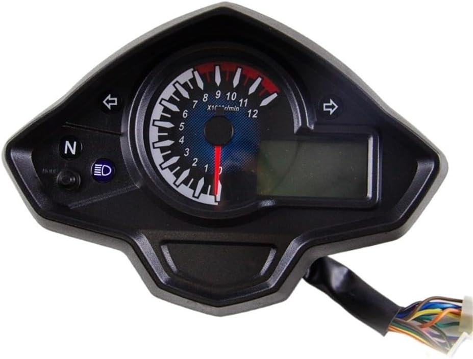 Odometer Speedometer Motorcycle Digital Panel Odometer For Italika 250z Multifunctional Techometer Motor Rev Counter Instruments Indicators