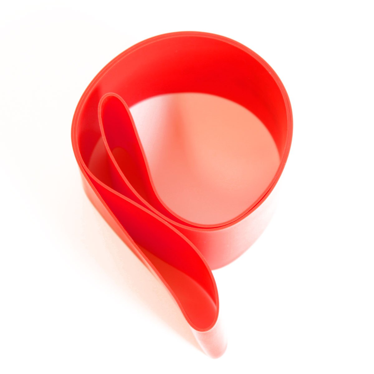 FTM Dittmann® Rubberband XL in Rot (stark), inkl Übungsflyer, für Muskelaufbau, Krafttraining und Fitness, Expander für Gummiband Sport (20)