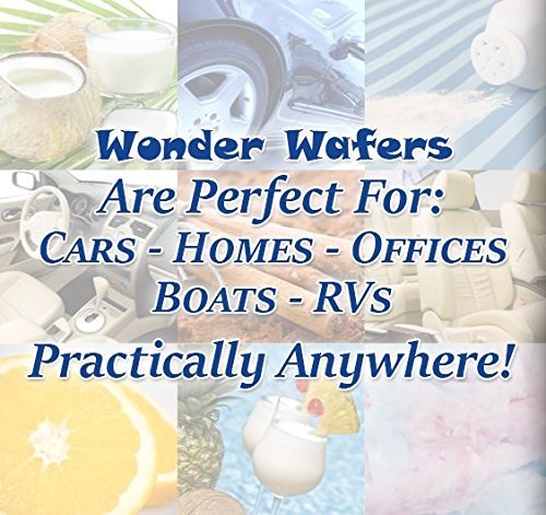 Wonder Wafers 25 Ct Individually Wrapped Fresh Lemon Air Fresheners #TOP2