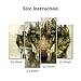 Wolf 4 Pieces Modern Canvas Painting Wall Art The Picture for Home Decoration Wolf Pine Trees Forest Wolf Animal Print On Canvas Giclee Artwork for Wall Decor
