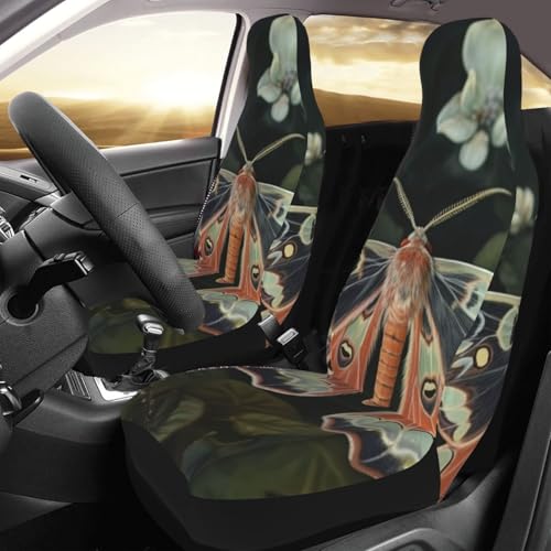 Housse de siège avant de voiture luxe lot de 2 finitions soignées universelles
