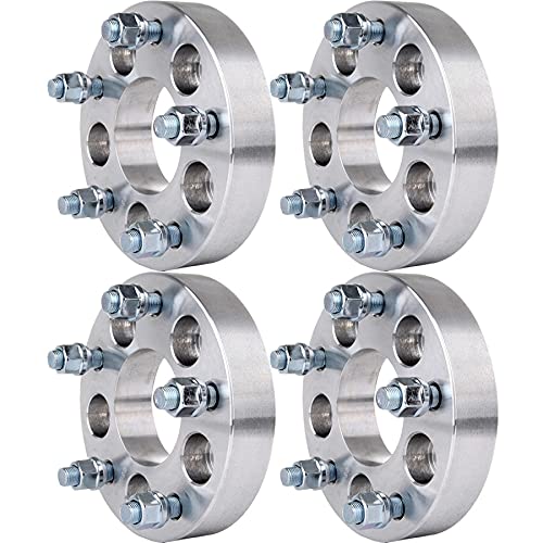 OCPTY 5x4.5 to 5x5 Wheel Adapters 5x114.3 to 5x127 spacers 1.25 inch Fit for 1991-2014 for Explorer 1994-2014 for Mustang 4PCS