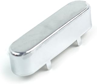Standard Size Tele Style Metal Neck pickup cover,Chrome