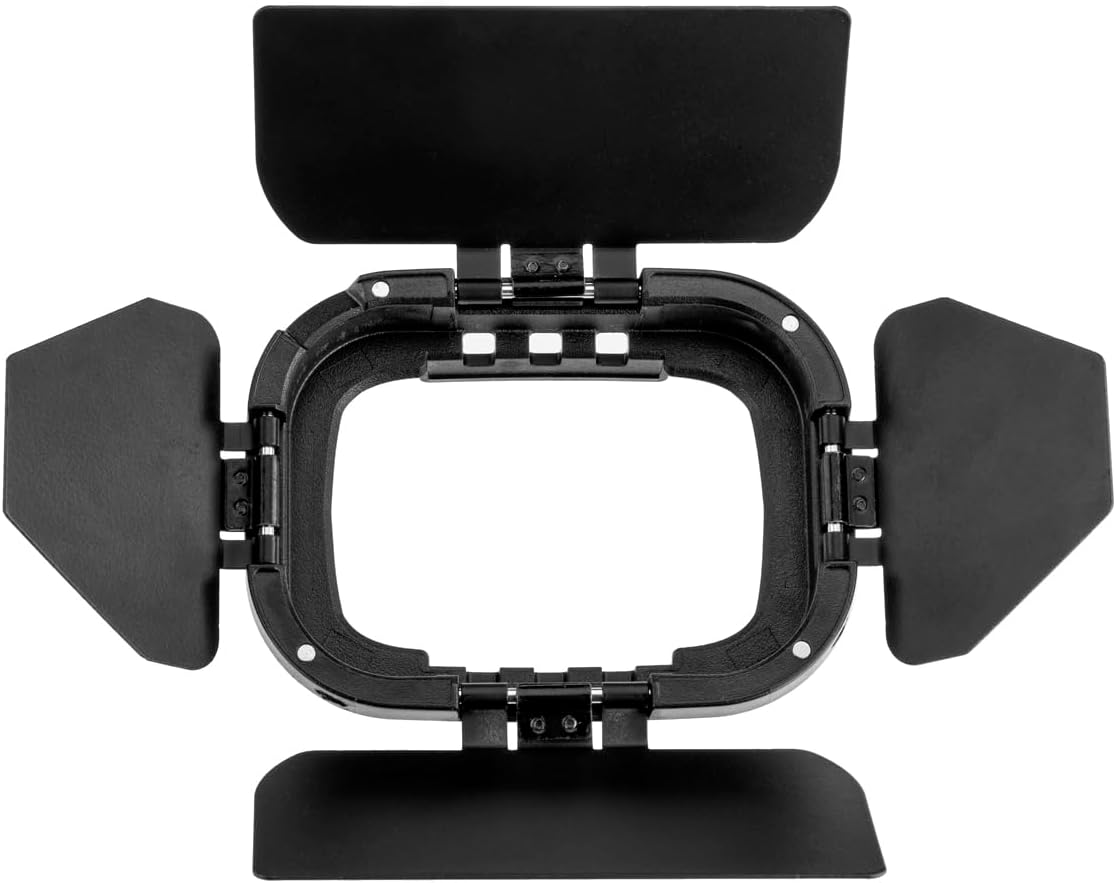 Flashpoint Barndoor Kit For The eVOLV 200 Fresnel Head with 4 color gels (BD-07)