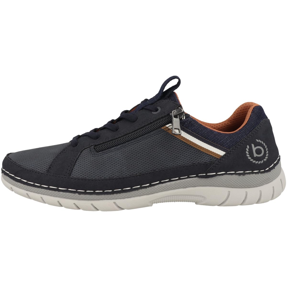 Bugatti Men's Business Shoes, Men's Lace-Up, darkblue, 8 UK