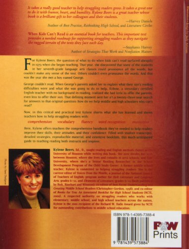 When Kids Can't Read, What Teachers Can Do: A G... 1439573883 Book Cover