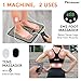 Phixnozar EMS Foot Massager TENS(Model:KTR-2493) for Muscle Relaxation,LCD Display Screen,Back Massager & Legs Massager Pad with Remote Control