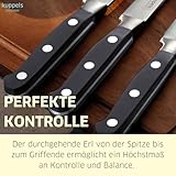 Kuppels SOLID Kochmesser 20 cm Klinge, Scharfes Küchenmesser aus Chrom Vanadium Stahl, Profi...