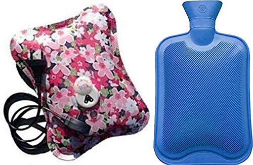Kasturis collection Combo of Electrical Water Bag + Rubber Hot Water Bag (Assorted Color) (B08LTCFYS1) Amazon Price History, Amazon Price Tracker