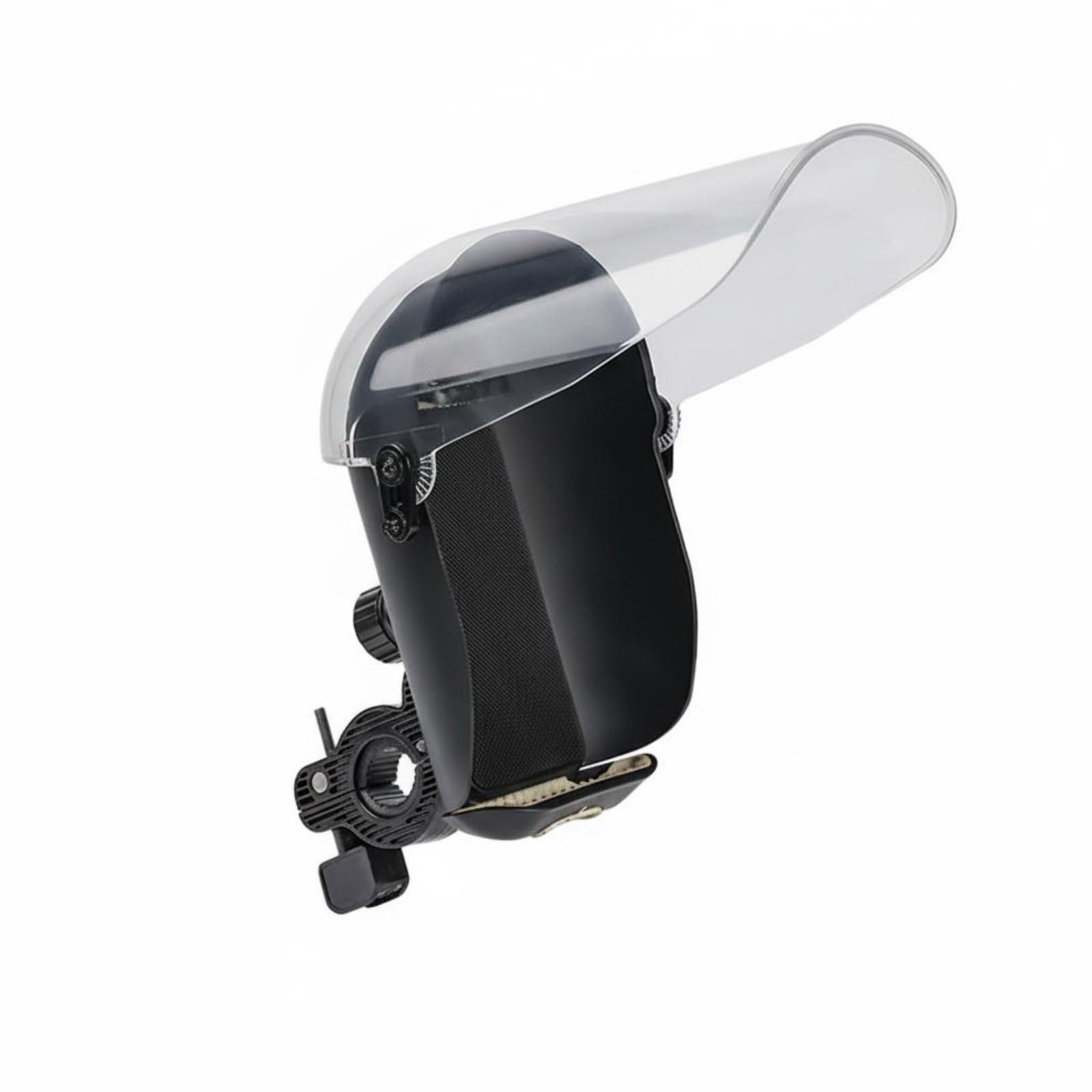 Rainproof Canopy Motorcycle Phone Holder Shockproof All-Weather Phone Navigator Holder Easy Installation Rain Cover Bike Mount 360° Rotation for Motorcyclists, Delivery Riders, Cyc-image-42