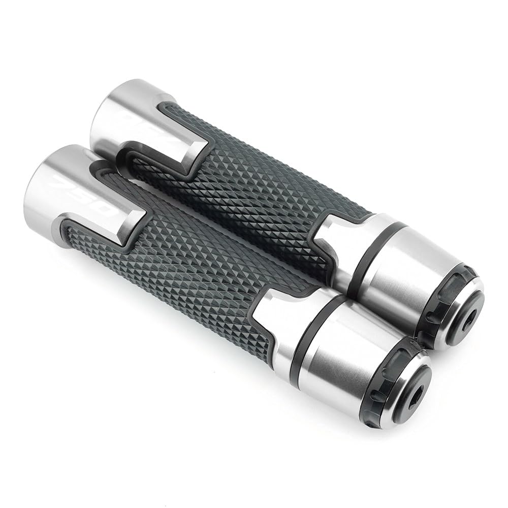 Empuñaduras Forza 750 2021 de aluminio CNC plateado para moto 22mm