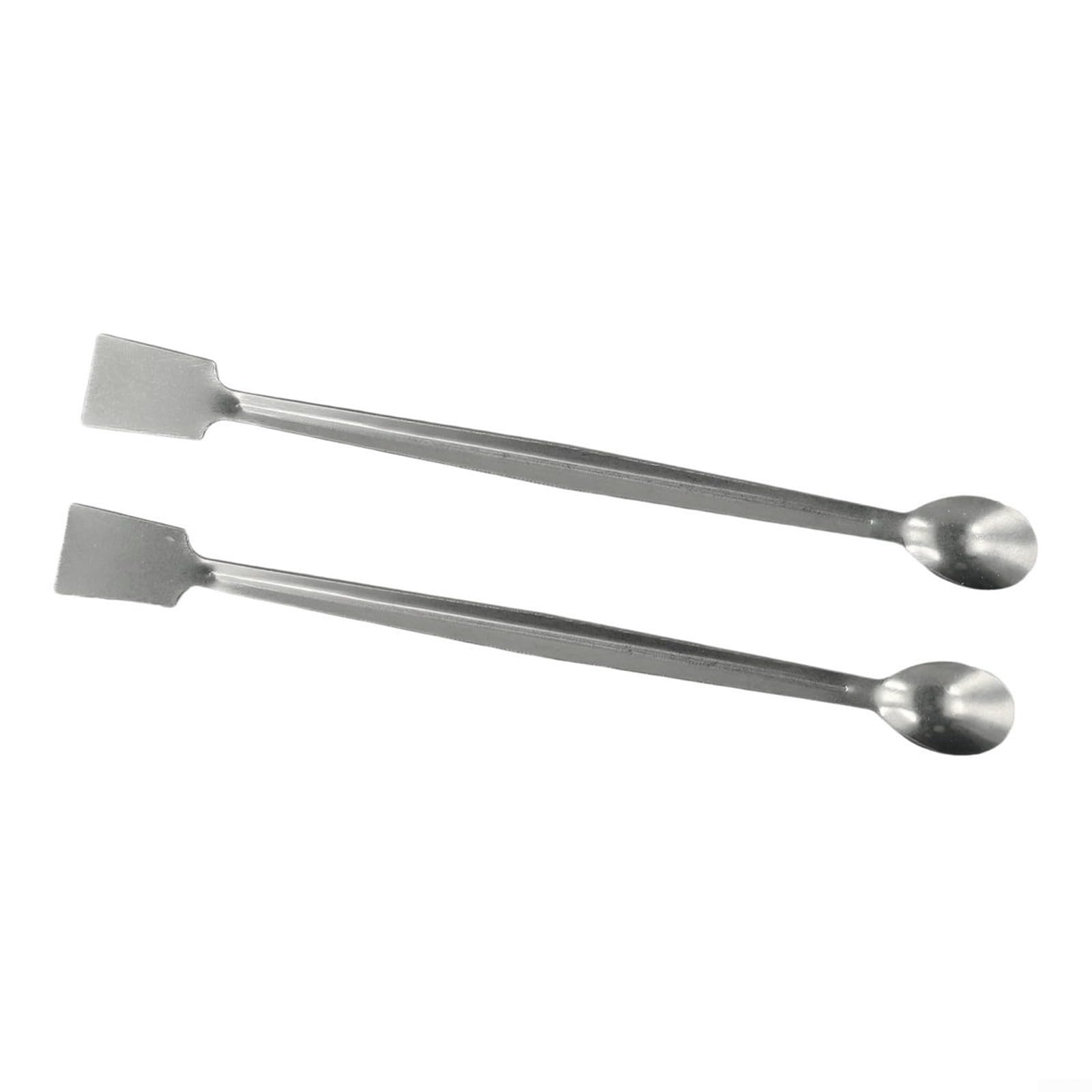 Spatola da laboratorio, spatola da laboratorio in acciaio inox, 200 mm, a doppia estremità, strumenti per campionamento di polveri da laboratorio, kit di dissezione (20 pezzi)