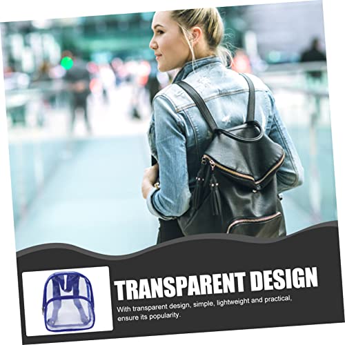 Clear Backpack for Transparent Daypack for Shopping Work and Daily Use for Friends Family Stylish and Functional Clear Bag3