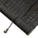 【Uso interior y exterior】: apto para terrazas o porches, o interior. Estas persianas pueden reducir significativamente el calor en el hogar o al aire libre, al tiempo que proporcionan sombra y permiten mucha luz.