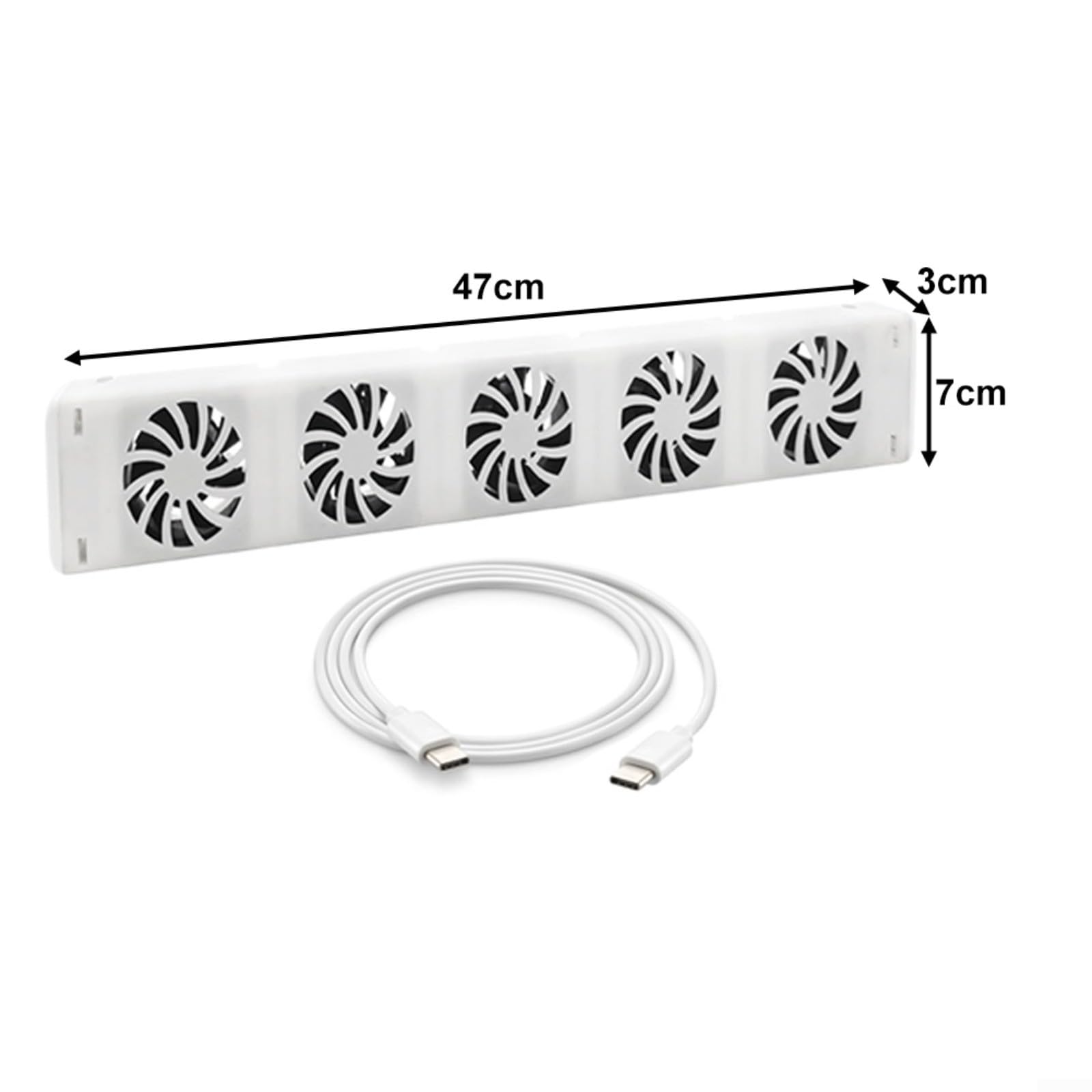 Ventilador de radiador con sensor de temperatura para, para Smart Radiator Booster Extension Set para una distribución eficiente del calor y calefacción de habitaciones silenciosa (TRIO-SET)