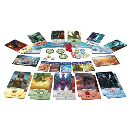 Jeu de Cartes Asmodee SEV08ML – Extension Pantheon pour 7 Wonders Duel - vue 5