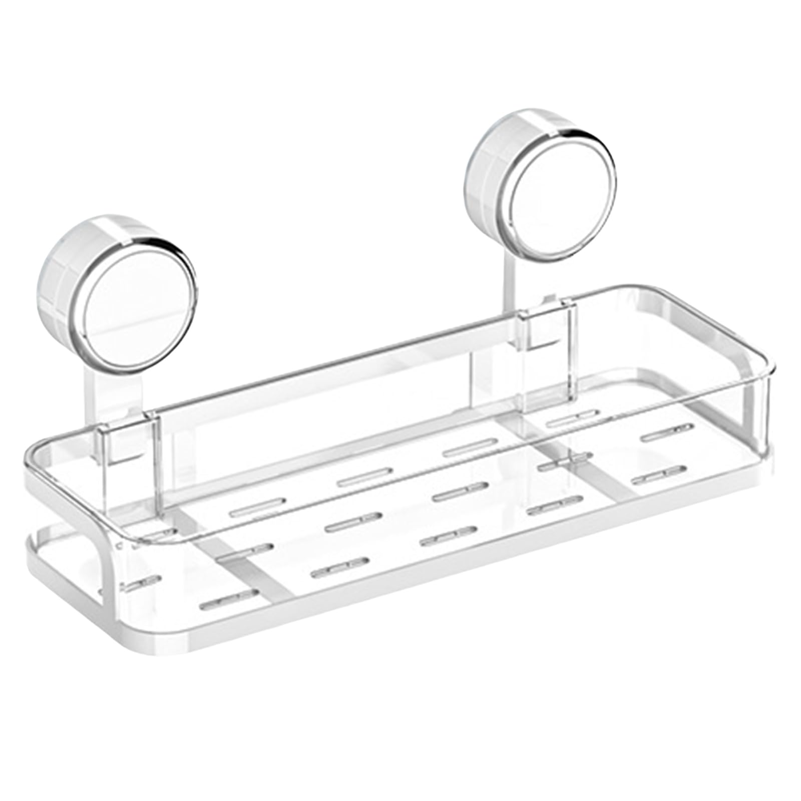 Yhplxyuus Easy Installing Bathroom Storage Solution Strong Suction Power Knob Designs Suitable for Renters and Homeowners Bathroom Storage Rack