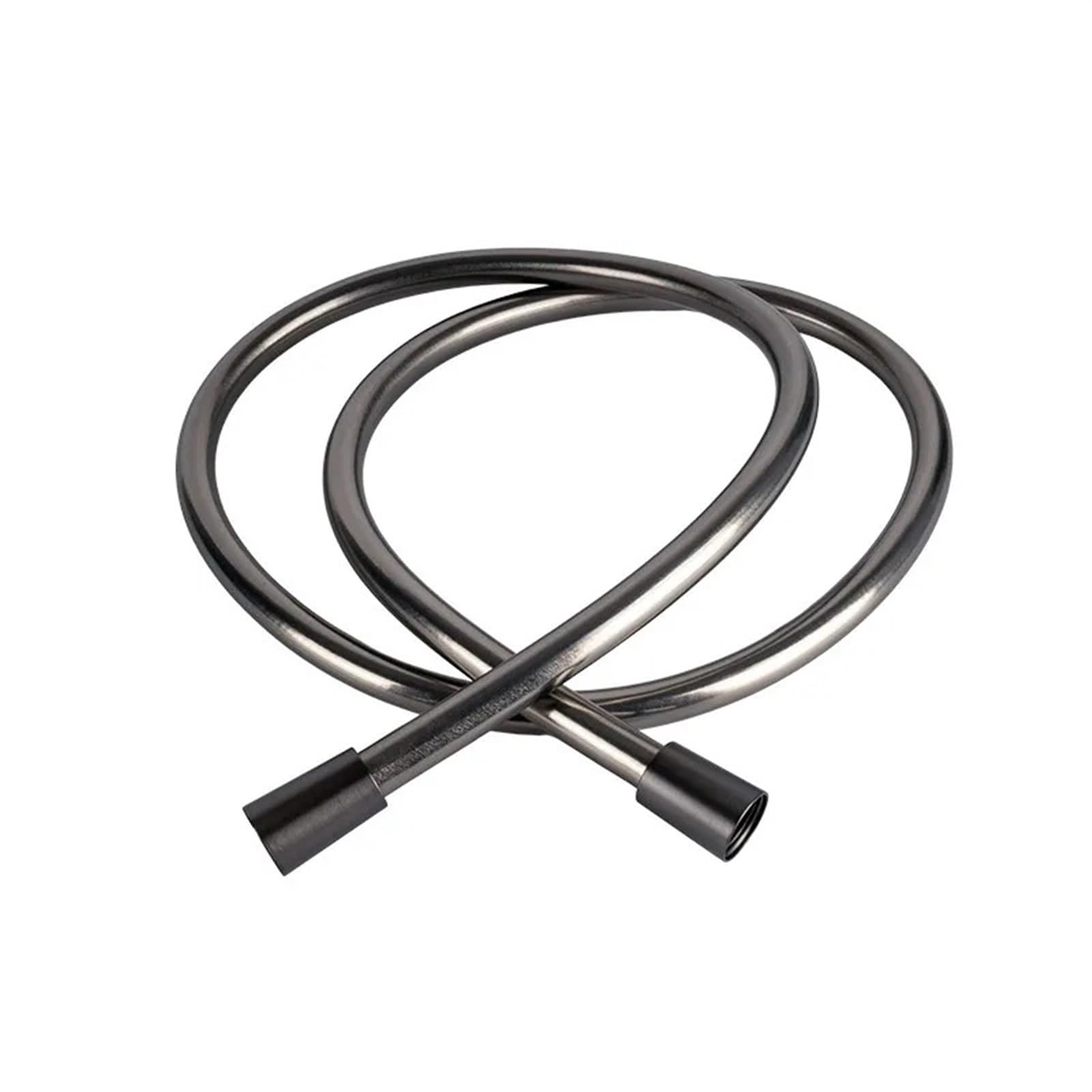 Shower Hose Explosion-Proof Shower Hose 1.5M/2M with Brass Connections Flexible Anti-Twist Handheld Head Bath Tube(Metal-2M)