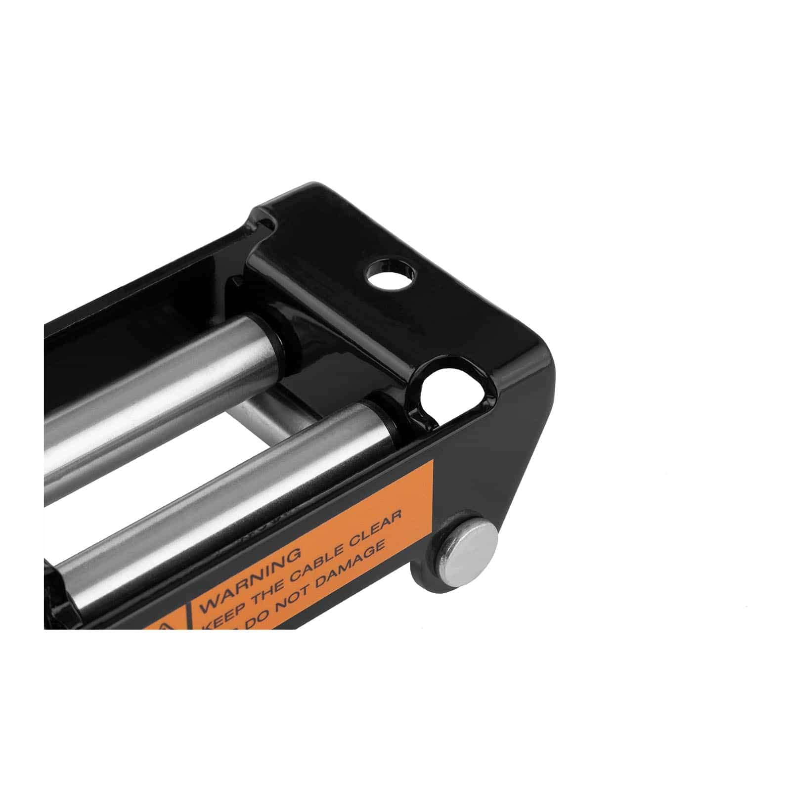 MSW Guida Cavo Verricello Comandi a Cavo Flessibili PROMOUNT RS 2000/3500 (4 Rulli guida Ø 15,6 mm, Trazione 2.000-3.5000 lbs, Distanza dei fori 109 mm, Orizzontali e verticali)