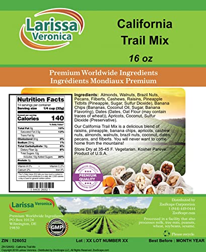California Trail Mix (16 oz, ZIN: 526052) - 2 Pack image 4