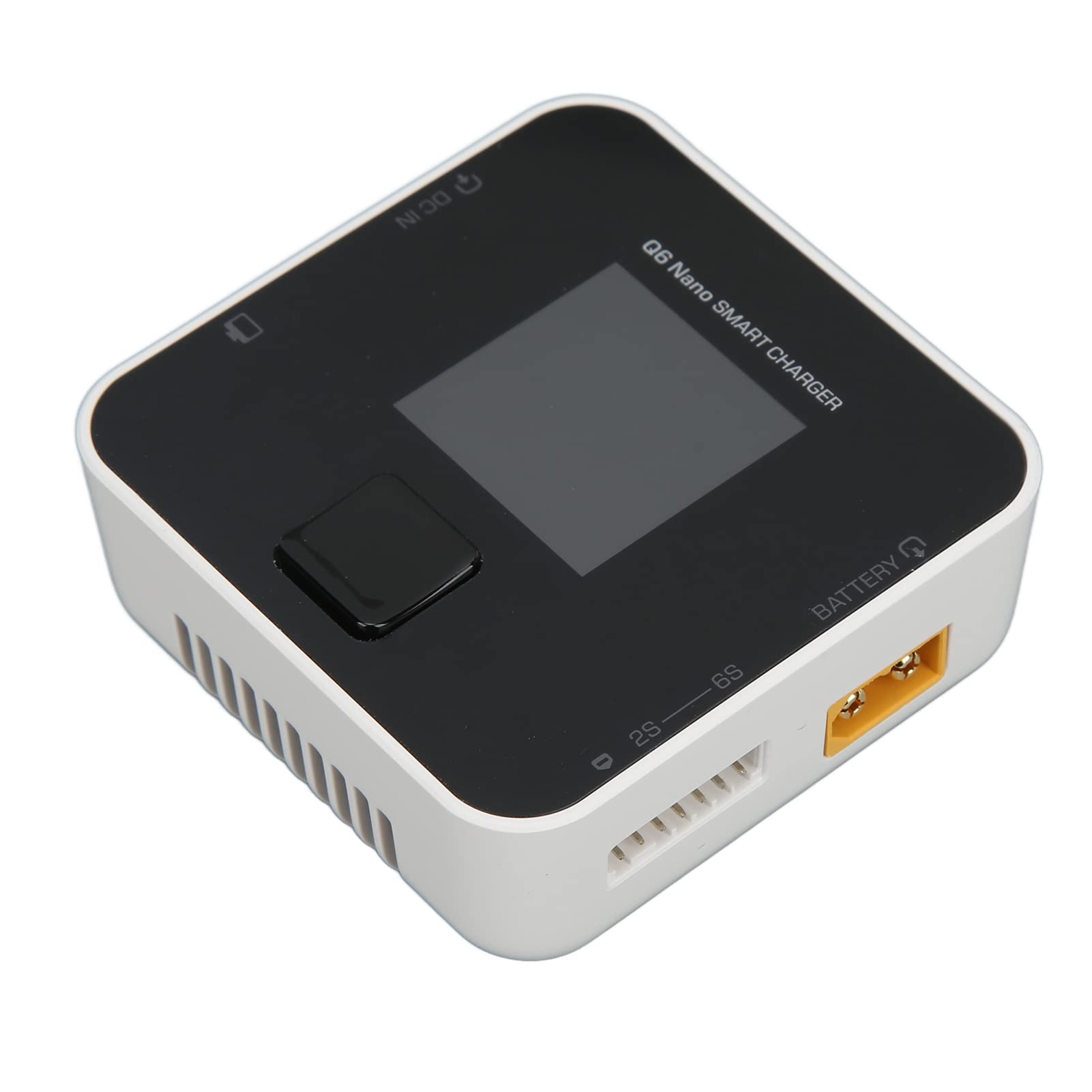 Q6 200W 8A Nano Balance Chargeur Compact Léger Chargeur Intelligent pour Batteries RC Plastique Durable