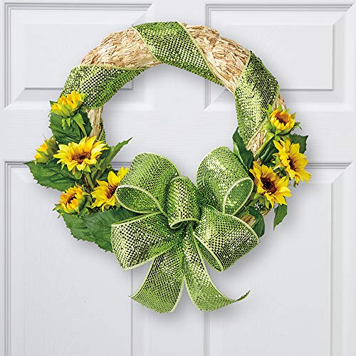 Floracraft Straw Wreath Form 12 Inch Natural #TOP5