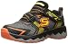 Skechers Kids Zipperz Sneaker (Little Kid/Big Kid), Black/Yellow/Orange, 13.5 M US Little Kid