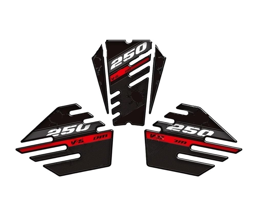 Kit autocollant réservoir moto V-STROM DL 250SX protections poignées