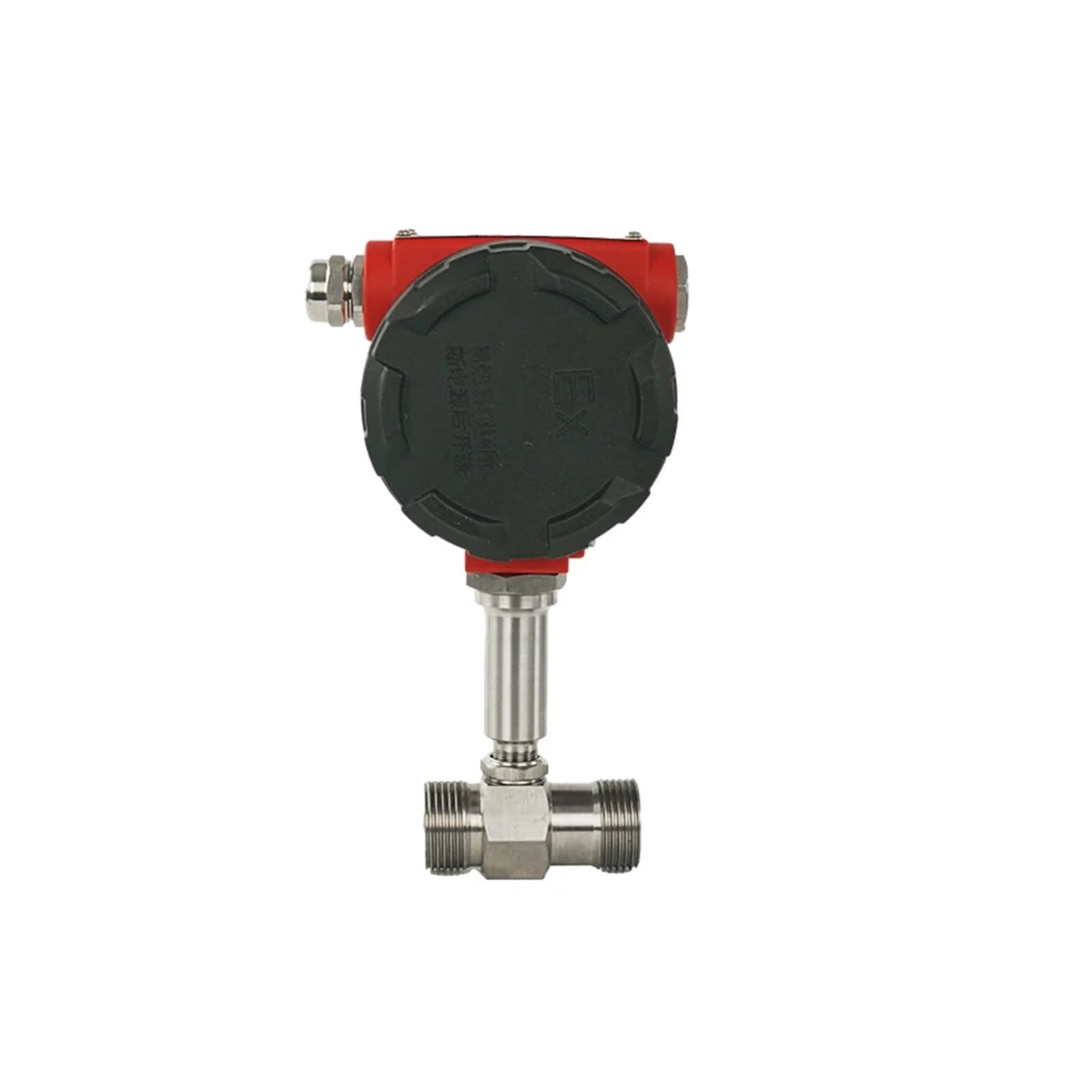 Medidor de caudal de líquido de turbina con pantalla LCD y conexión roscada. Medidor de caudal de agua electromagnético. Garantizar la estabilidad(DN32)